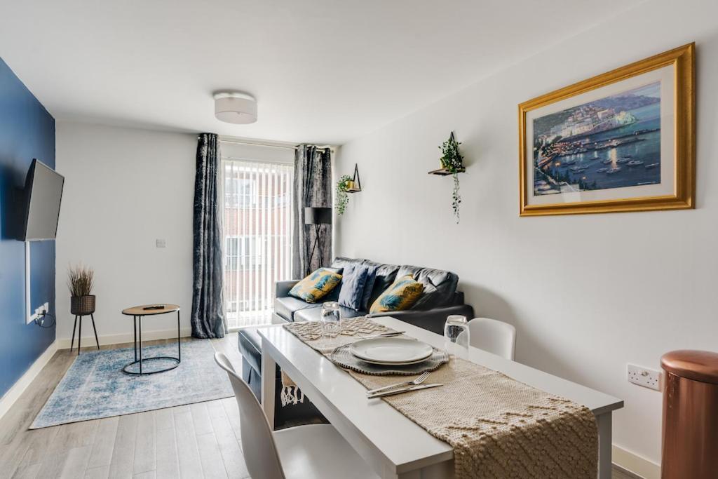 City Living Penthouse Apartment With Parking Manchester Exterior foto